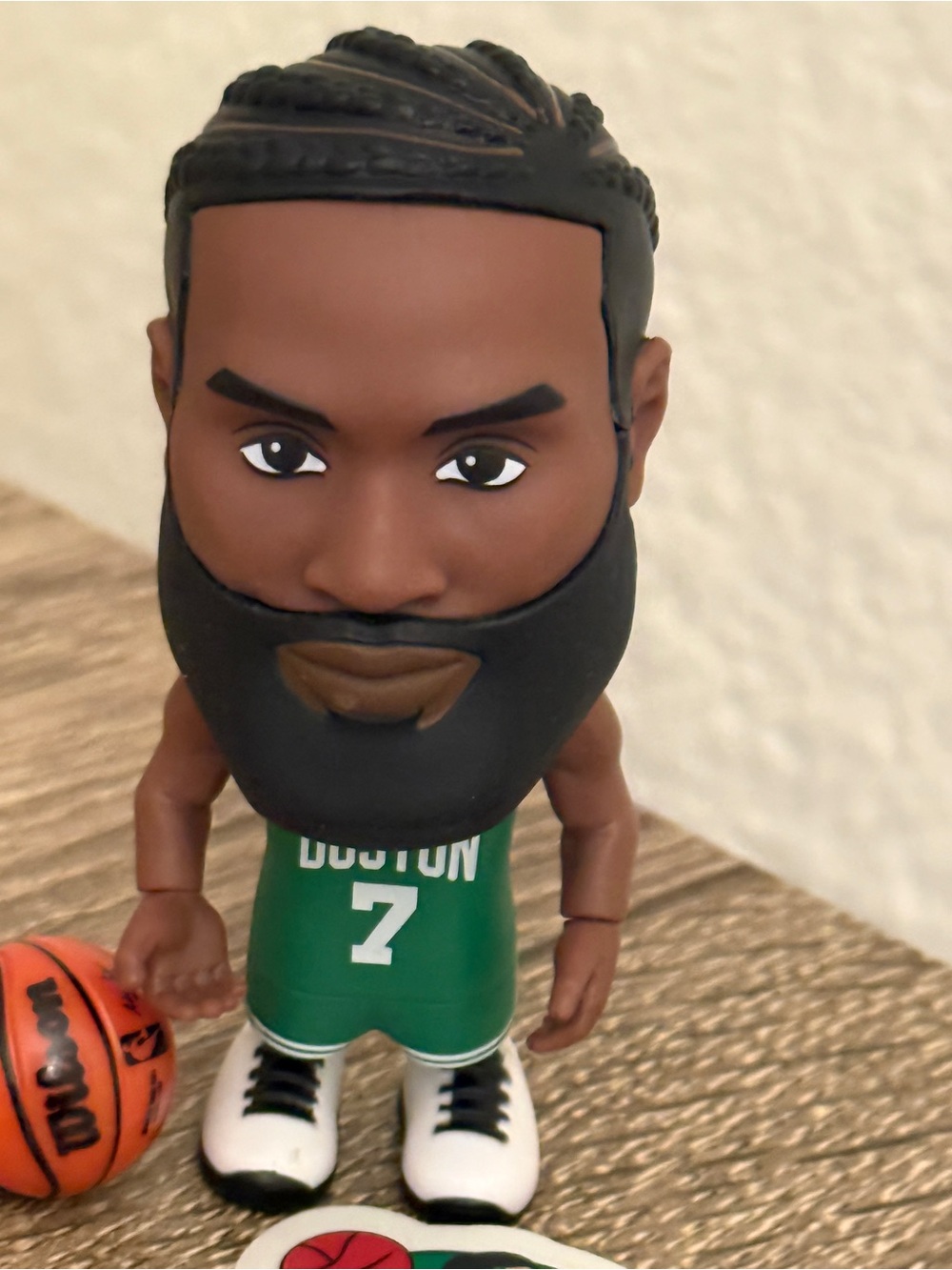 Zuru NBA Ballers 2 Jaylen Brown GREEN Jersey Boston Celtics